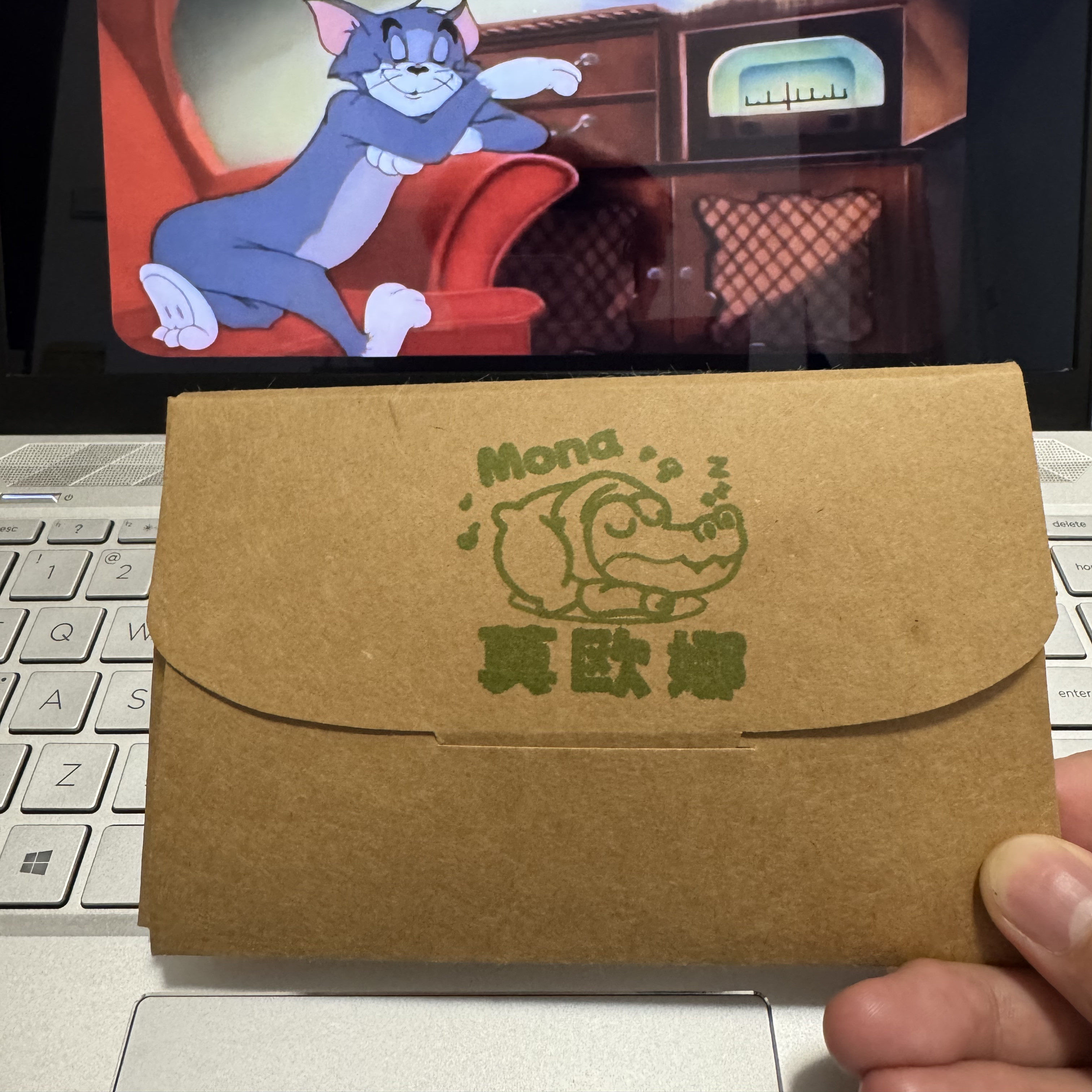 Mona原创设计明信片猫和老鼠系列