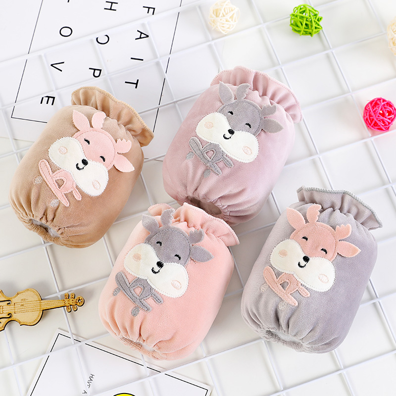 韩版儿童袖套秋冬季小短款套袖手可爱卡通学生画画防污耐脏护袖头