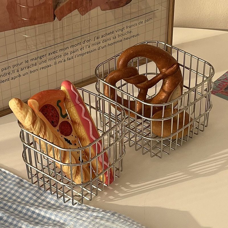 ins爆款面膜不锈钢家居收纳杂物化妆品口红沥水置物架桌面道具