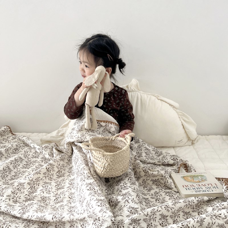 婴儿纱布盖毯 夏季薄款推车外出盖巾儿童小被子纯棉a类婴幼儿浴巾