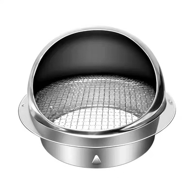 304不锈钢风帽油烟机排烟排风管外墙出风口通风口防风防雨防鸟罩