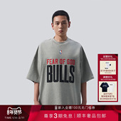 BULLS 复古短袖 NBA ESSENTIALS公牛队联名美式 FEAR GOD t恤