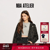 库兹马联名 KYLE NBA ATELIER KUZMA宽松女士短款 连帽羽绒服