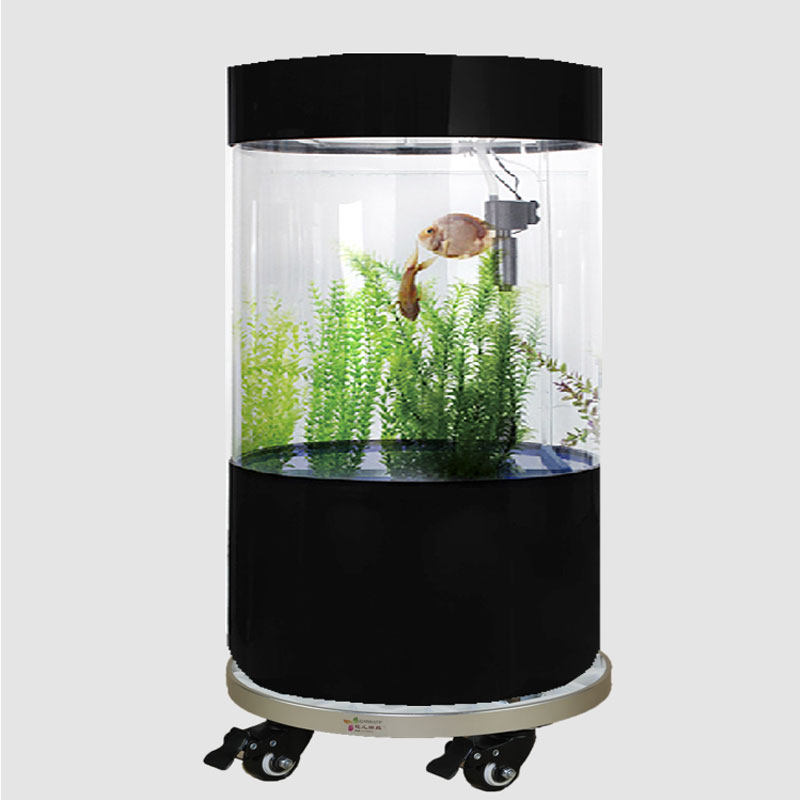 定制大型可移动鱼缸架子水族箱盆景架托盘底座底柜托架带万向轮