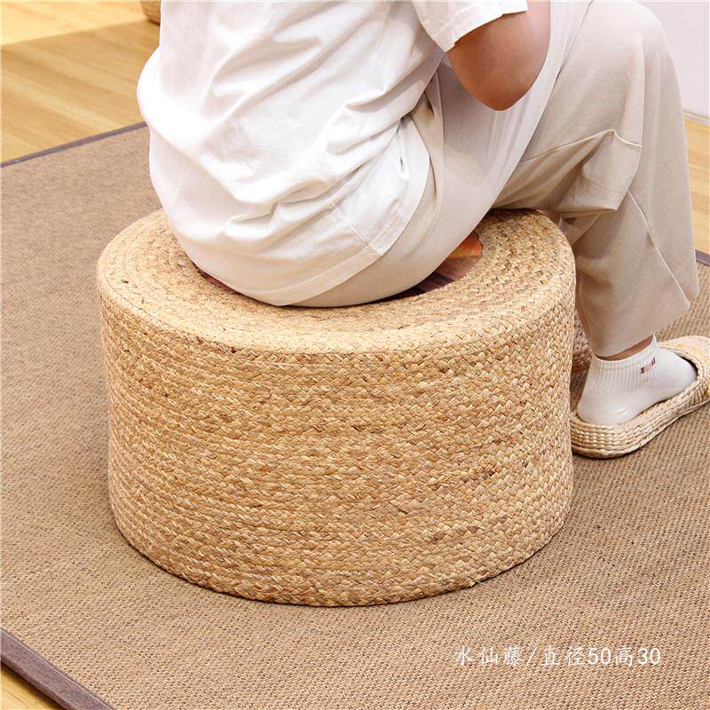 草编蒲团打坐垫草墩禅修垫拜佛地垫跪垫家用冥想坐垫地上打座专用