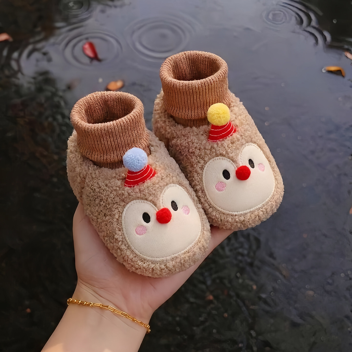 企鹅婴儿鞋小月龄宝0到12
