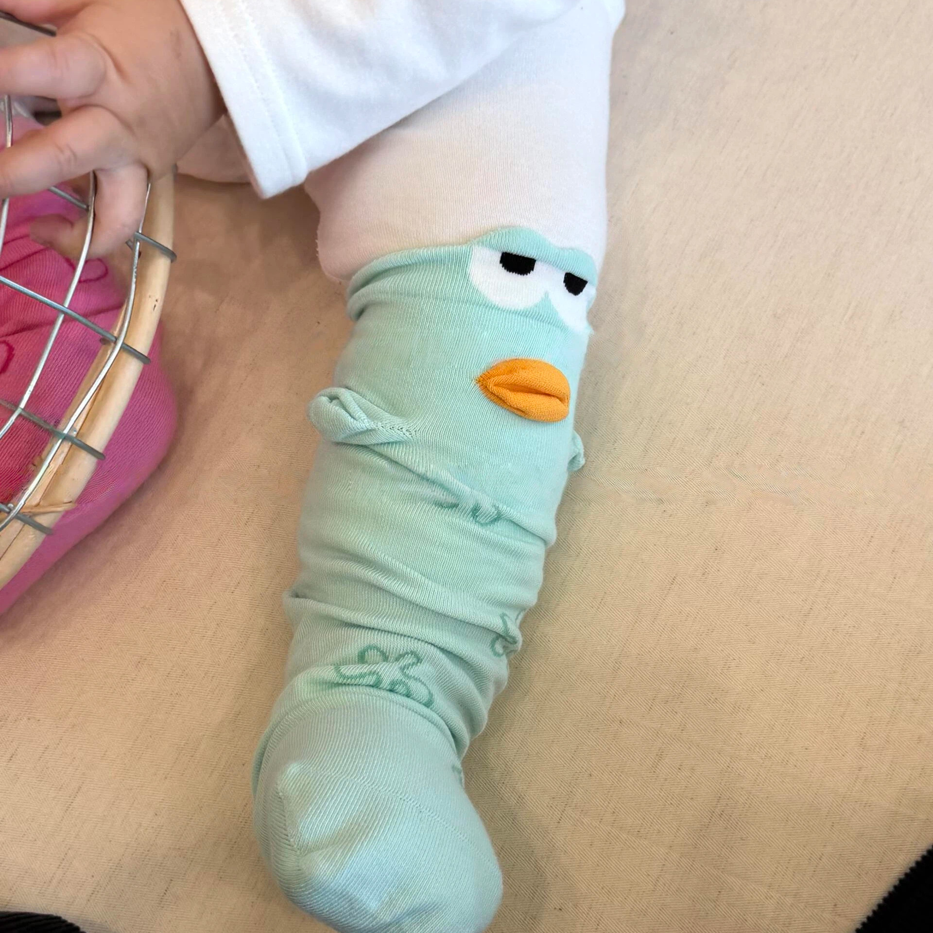 比奇堡丑鱼袜子一家三口亲