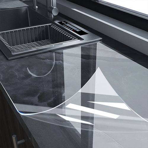 高清自粘防水厨房灶台防油防刮透明家居保护膜台面贴膜耐高温贴纸