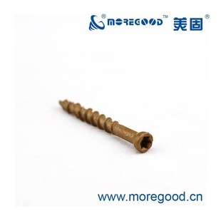 不锈钢小圆柱头快攻露台木螺钉隐藏式铝合金卡扣安装防锈自攻螺丝