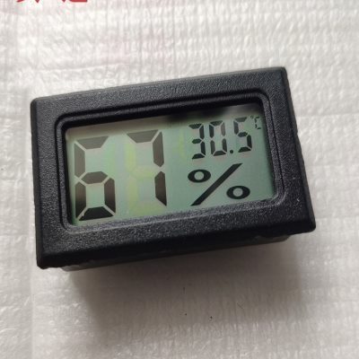 雪茄温湿度计迷你高精度数字电子专用雪茄盒柜家用室内温湿度计表