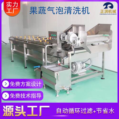 现货百香机果清洗大中型干果RFZ加 工清设备 全洗自动无花果清洗