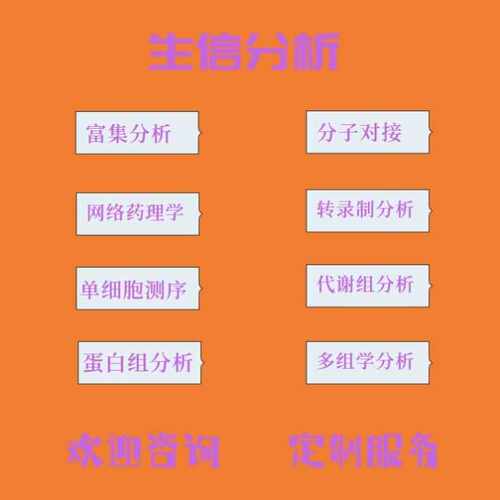 生信分析服务TCGA GEO挖掘单细胞测序自测数据个性化分析生信医学