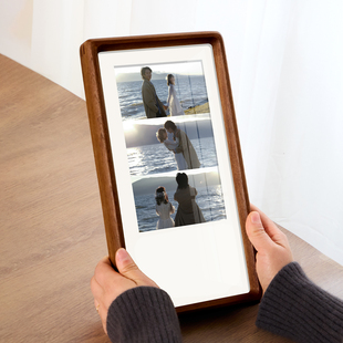 纪念日相框定制加结婚照婚纱照写真免费冲洗照片相片做成礼物礼品