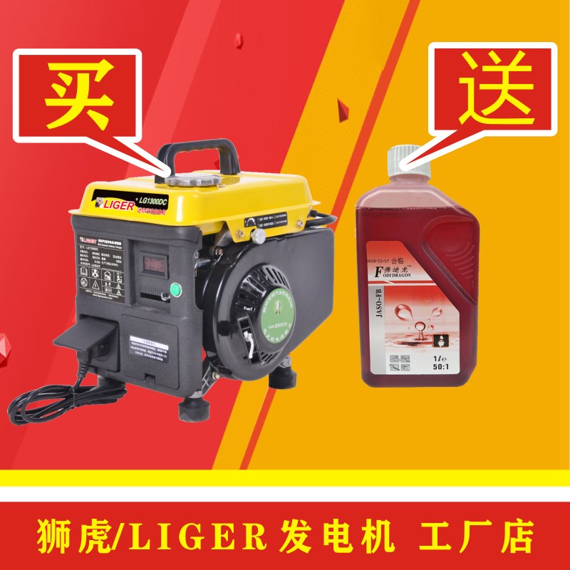 极速狮虎发电机增程器60v72v二B三轮车汽油充电机48v便携式免安装