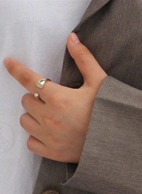 极速- fashion simplne index finger ring exquisite luxury ult