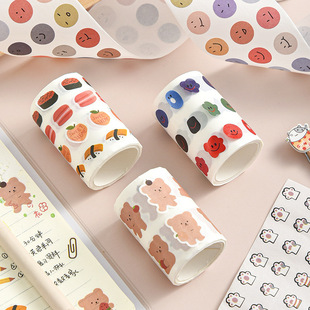 极速Kawaii Expression rBear Washi Tape Decorative Adhesive D