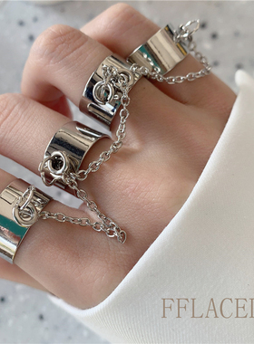 极速FFLACELL 2020 New Fashion Metal Vintage PuQnk Hip Hop St