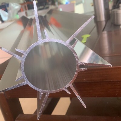 极速开模定做铝型k材 散热器工业铝材 导轨气缸 异型材定制cnc加