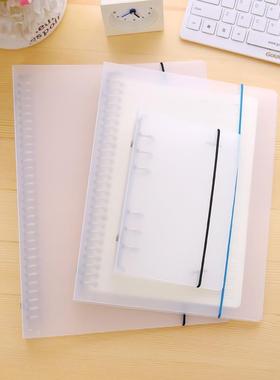 极速Package mail color foldwer large capacity dhole A4 binde