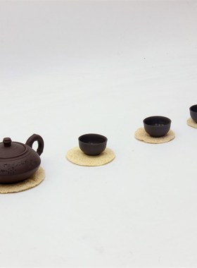 极速养壶垫 f紫砂壶垫 丝瓜络垫子 茶垫 杯托 茶道配件 茶杯垫 托