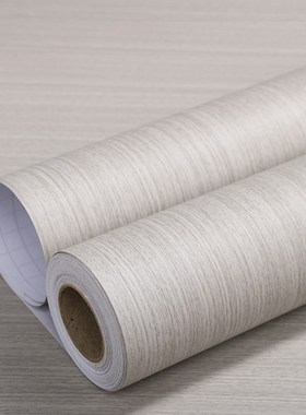 极速加厚灰色木纹家俱贴皮u翻新贴膜桌面柜子衣柜防水自粘波音软