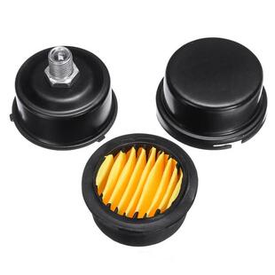 极速1Pcs Alloy Metal Air Compressor IntJake Filter Noise Muf