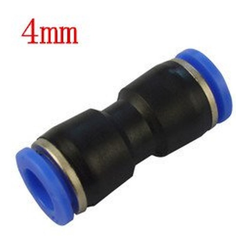 极速50 pcs APU-04 PU Union Straight Air Fitting PUV-04 Pneum