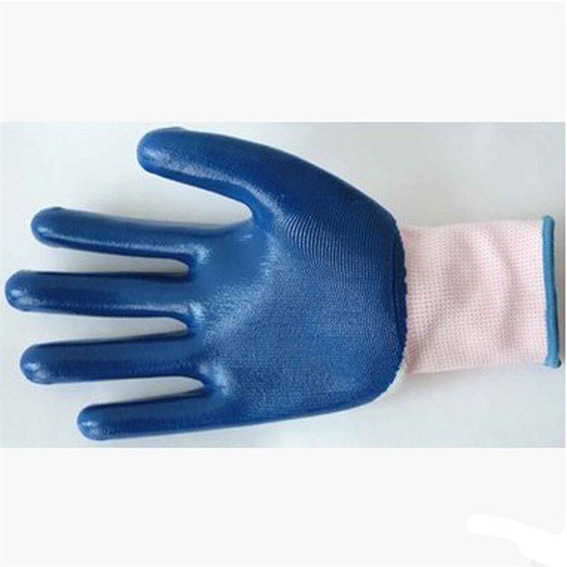 新品星宇劳保手套Nm588男耐磨防水防油工地干活工作丁腈橡胶浸胶