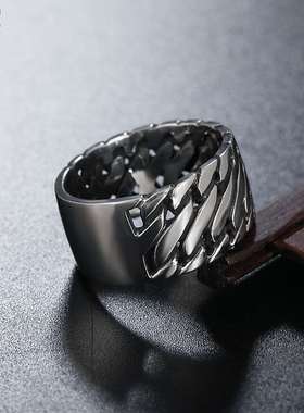 极速R0066-NK20 New Ring Fashion Punk Style FaPshion Mens Ti