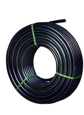 极速塑料管水管黑色穿线饮用pe管件配R件2025pe盘管V50管材加厚给