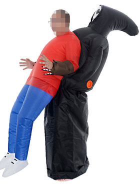 极速halloween alien black ghost hug Ggreen ghost inflatable