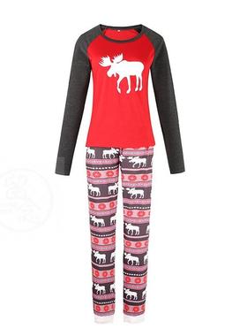 极速。 Autumn and winters home clothes parent-child suit Chr