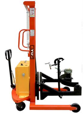 PDSW500-15BH-EX带电子秤倒桶车油桶升降倾倒车倒料机防爆倒桶称