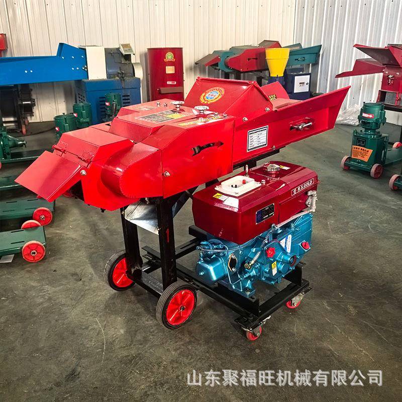 养殖牛羊铡草揉丝粉碎机自动进料玉米秸秆碎草机皇竹草揉搓机