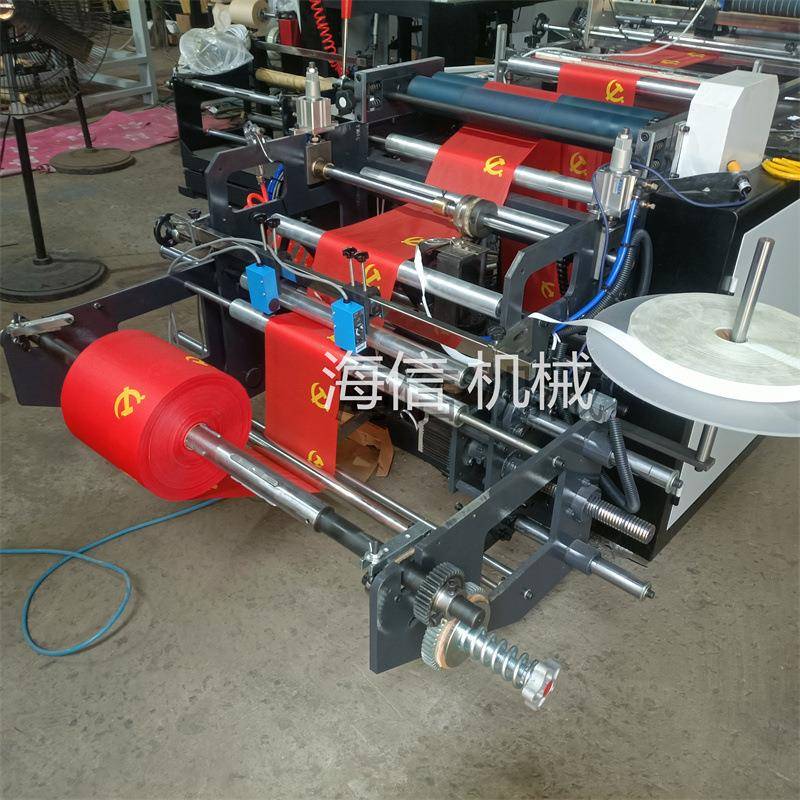 生产广告旗切割机械刀旗全自动成型机横幅热切机挽联横切机器