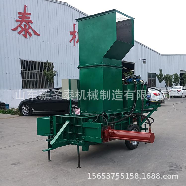 邢台卧式秸秆液压打包机全自动套袋液压打包机