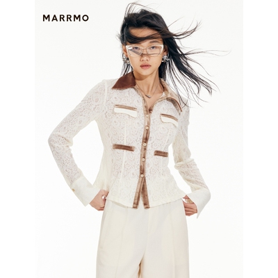 MARRMO丝绒显瘦百搭套头衫