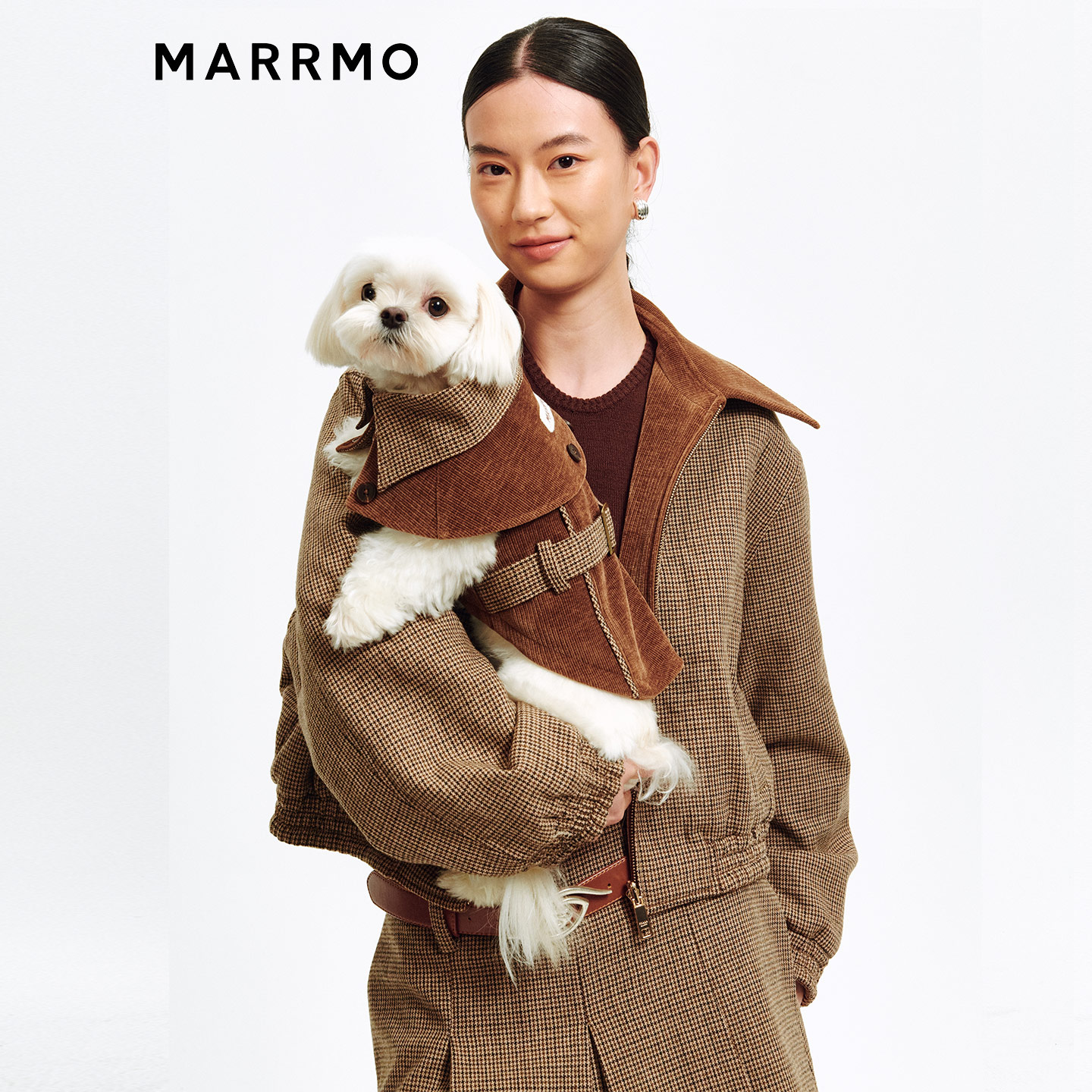 MARRMO/马髦复古夹克宠物风衣