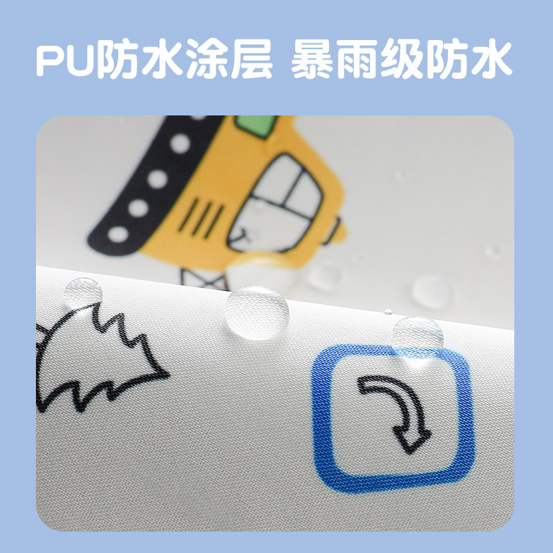 带孩子后置双人电动车雨衣母子送上学加厚加大电瓶摩托车专用雨披
