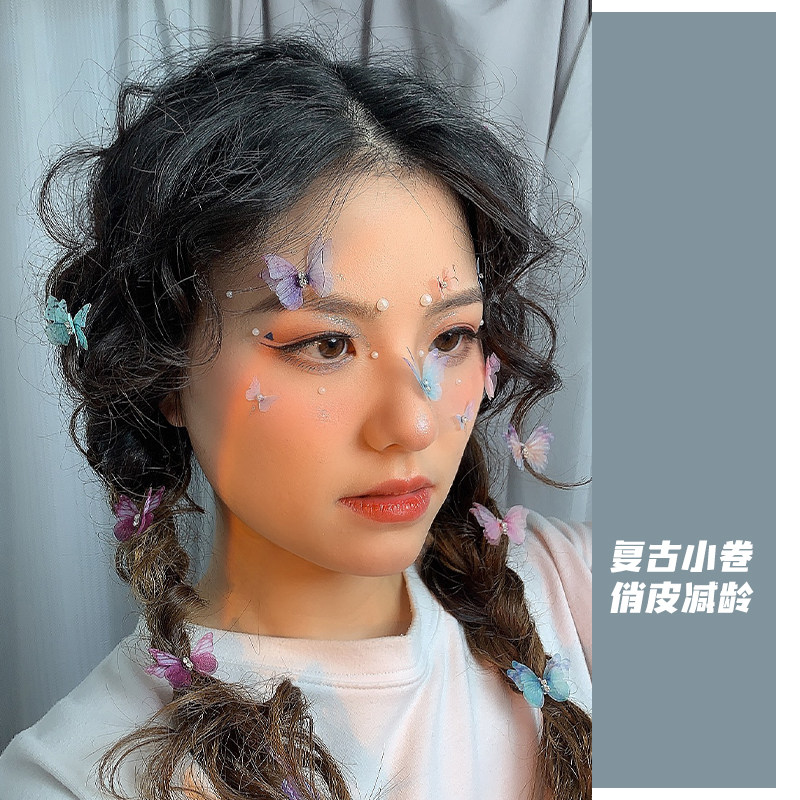 慵懒木马卷小号卷发棒16MM羊毛小卷法式短发蛋卷理发店专业烫发器