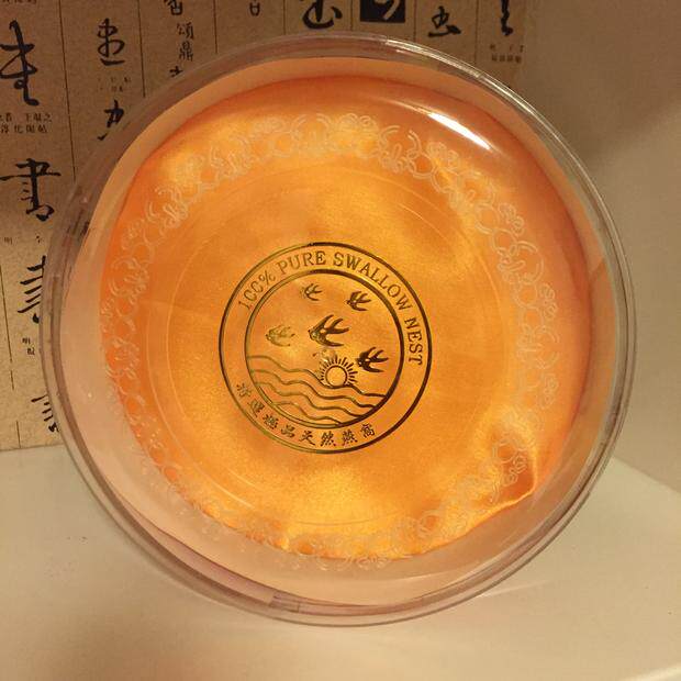燕窝大圆塑料盒包装盒礼品盒盒子内盒分装盒烫金圆盒礼盒海绵