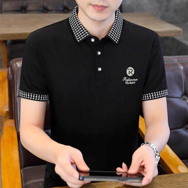 海口龙华振炳商贸店飞行员Polo衫2026年夏季新款男士短袖刺绣T恤