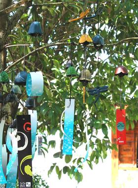 厂家直销日式创意家居饰品金属风铃南部铸铁风铃景区纪念装饰挂饰