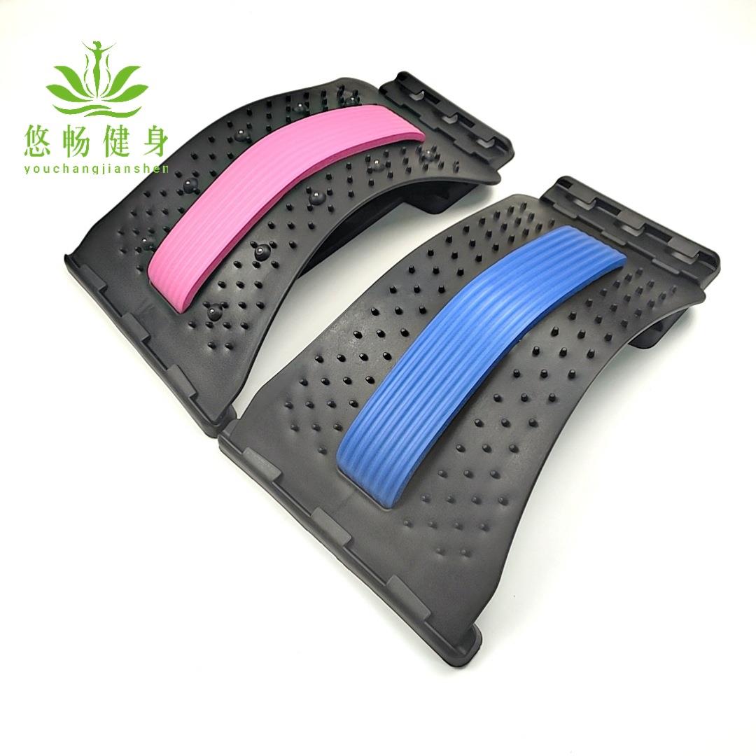 腰间盘牵引器腰椎矫正器腰部劳损弧形拉伸舒缓器瑜伽脊椎按摩器材