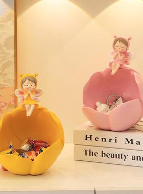 蜜蜂精灵高颜值入户进门钥匙收纳玄关摆件装饰品家用乔迁新居礼物