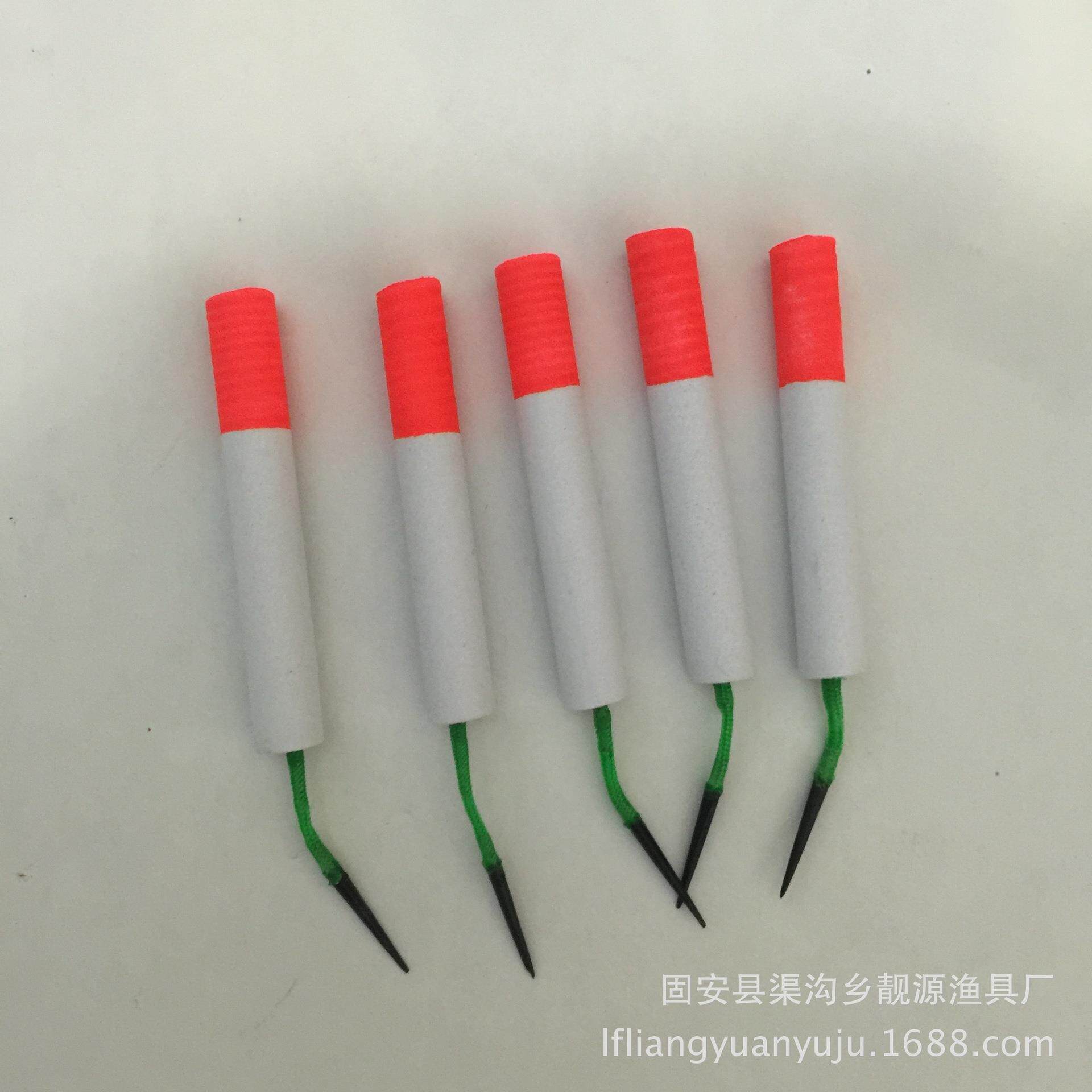 厂家供应粉笔浮漂鱼漂 户外垂钓小型泡沫漂 散装普通浮漂型钓鱼漂