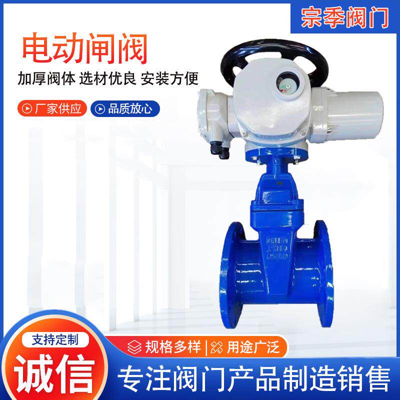 电球动闸阀Z945X软密封QAE闸阀墨铸铁弹性座封阀门杆明杆暗法兰闸