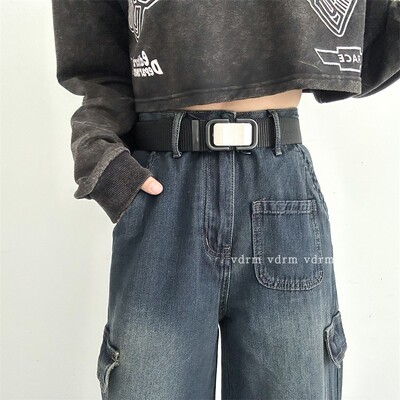 自动扣免打孔皮带男女款百搭~