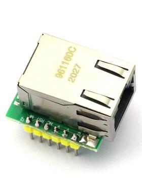 W5500模块SPI接口以太网模块超W5100W5200 USR-ES1兼容WIZ820io