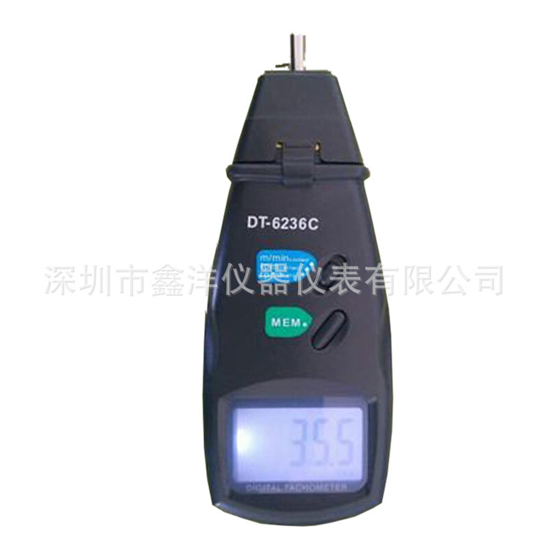 手持式/光电接触两用型/转速表/转速仪DT6236C线速表测速